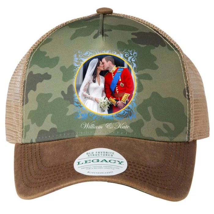 William & Kate Royal Wedding Photo Legacy Tie Dye Trucker Hat