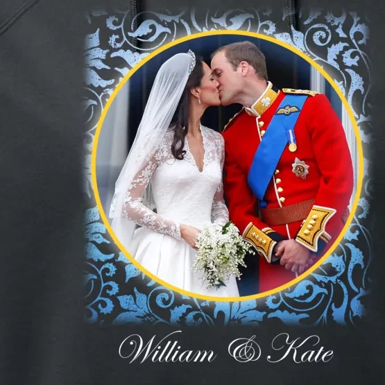 William & Kate Royal Wedding Photo Performance Fleece Hoodie