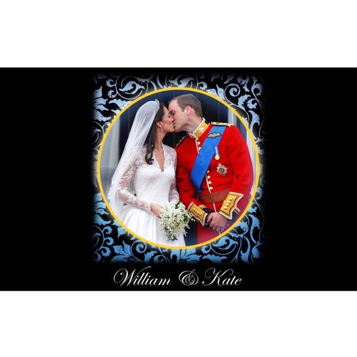 William & Kate Royal Wedding Photo Bumper Sticker