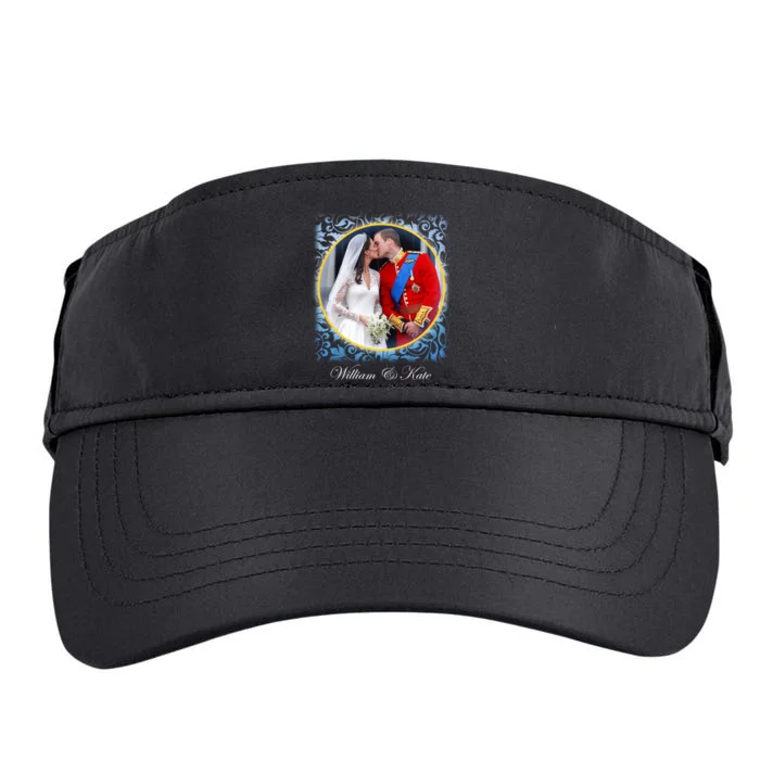 William & Kate Royal Wedding Photo Adult Drive Performance Visor