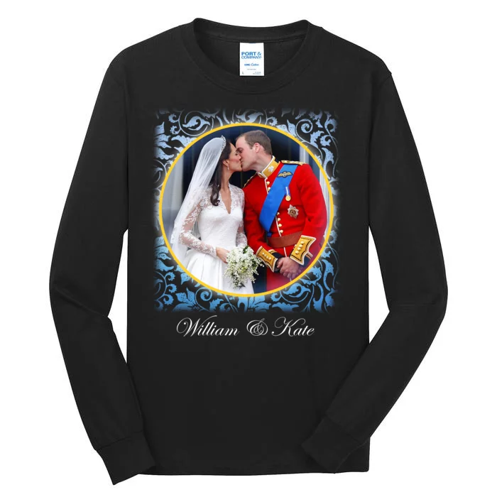 William & Kate Royal Wedding Photo Tall Long Sleeve T-Shirt