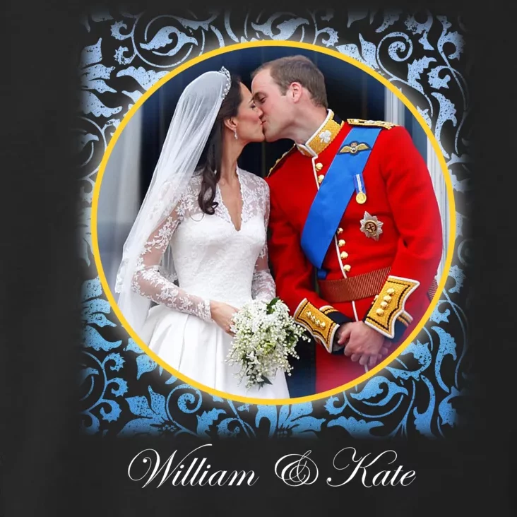 William & Kate Royal Wedding Photo Toddler Hoodie