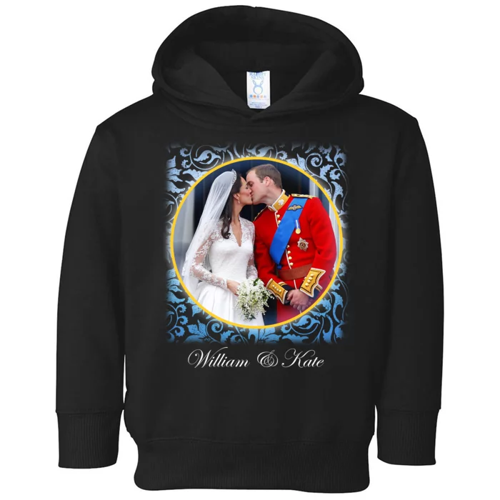 William & Kate Royal Wedding Photo Toddler Hoodie