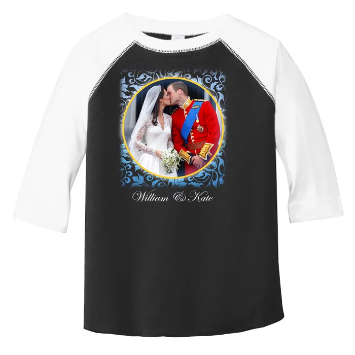 William & Kate Royal Wedding Photo Toddler Fine Jersey T-Shirt