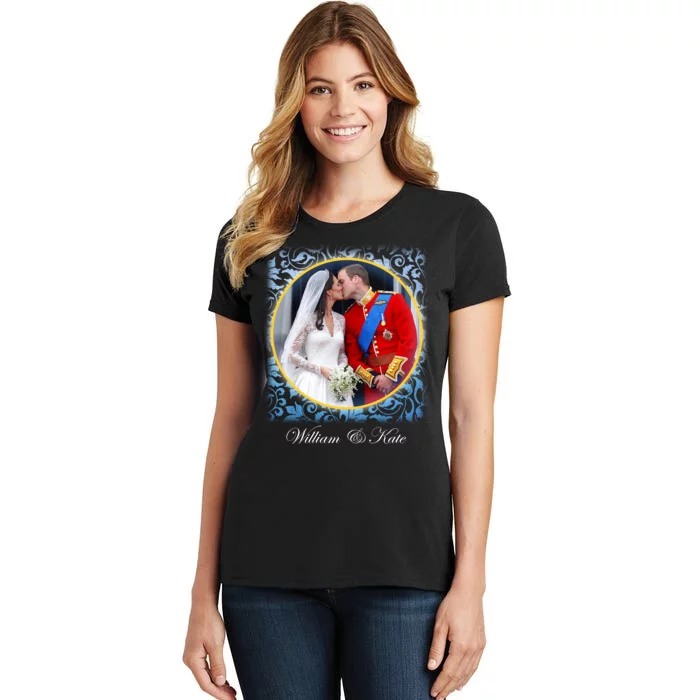 William & Kate Royal Wedding Photo Women's T-Shirt