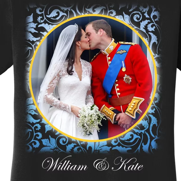 William & Kate Royal Wedding Photo Women's T-Shirt