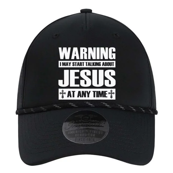 Warning I May Start Talking About Jesus Performance The Dyno Cap