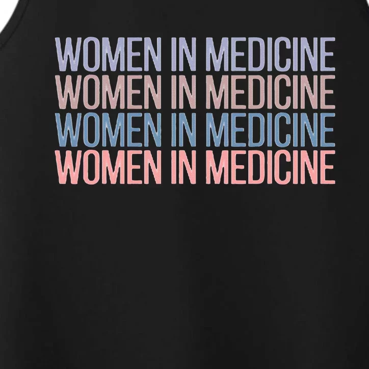 Women In Medicine School Performance Tank