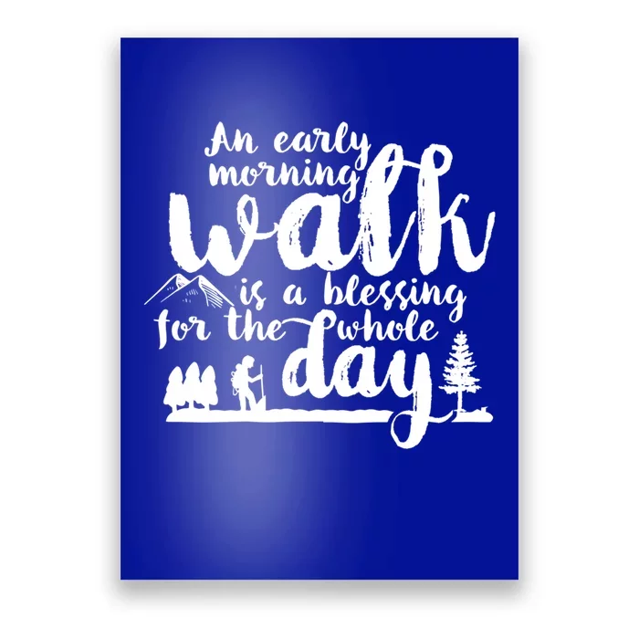 Walking Inspirational Motivational Workout Exercise Quote Gift Poster