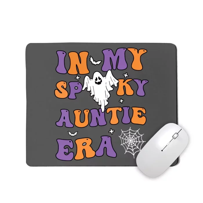 Women In My Spooky Aunt Era Funny Groovy Halloween Gift Mousepad