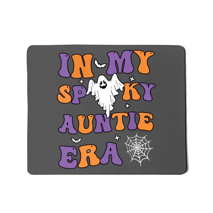 Women In My Spooky Aunt Era Funny Groovy Halloween Gift Mousepad