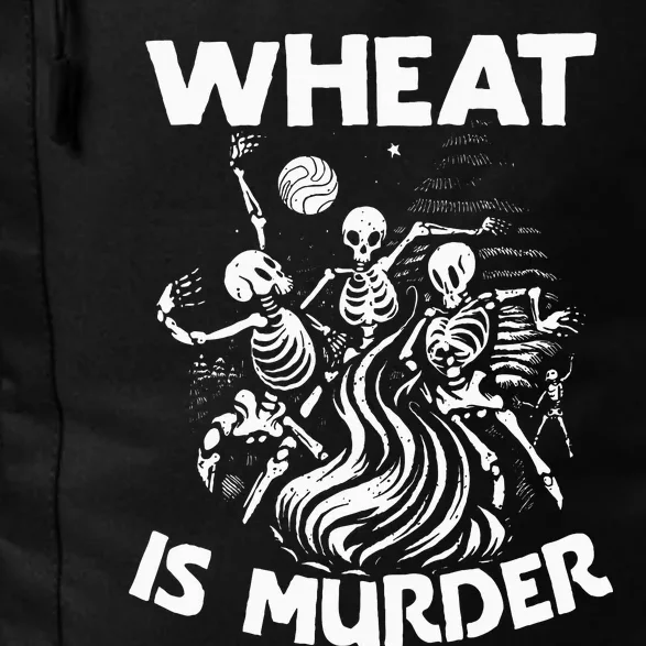 Wheat Is Murder Celiac Disease Awareness Month Gluten Free Daily Commute Backpack