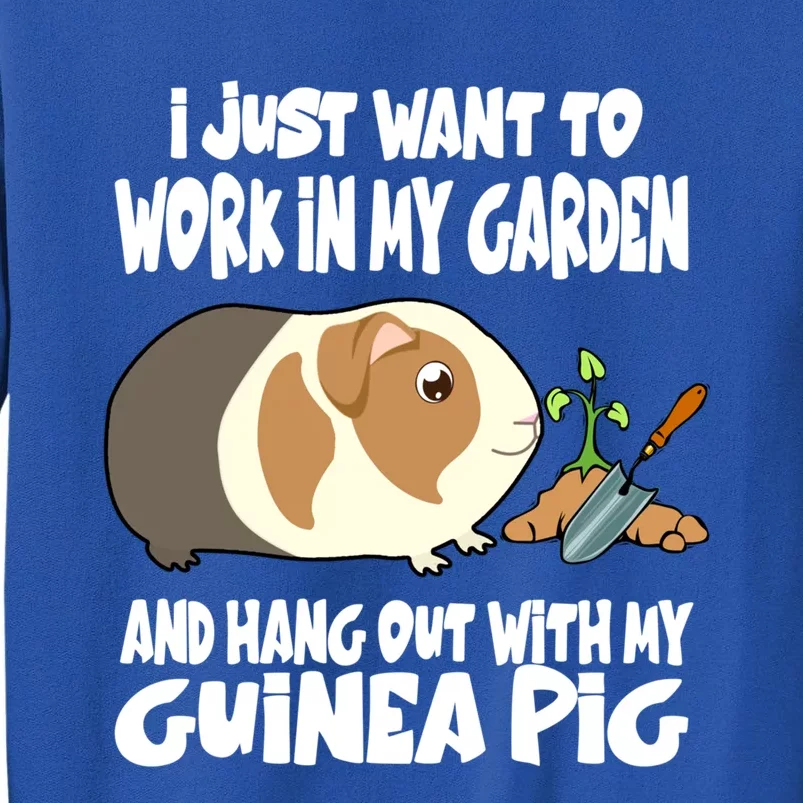 Work In My Garden And Hang Out With My Guinea Pig Gift Sweatshirt