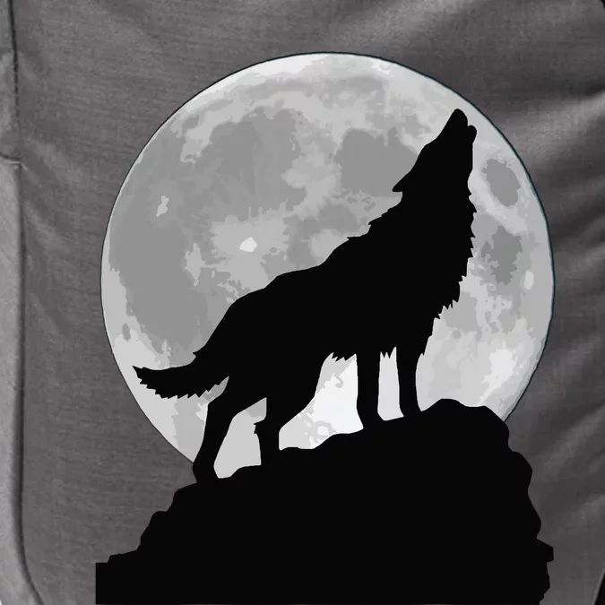 Wolf In Moon Light T Cool Full Dog Pup Howling Impact Tech Backpack