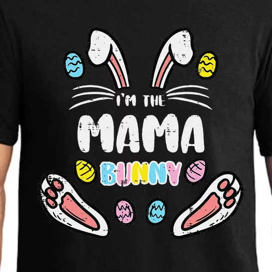 Womens Im Mama Bunny Easter Matching Family Mom Mommy Women Pajama Set