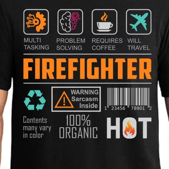 What It Means To Be A Firefighter Pajama Set