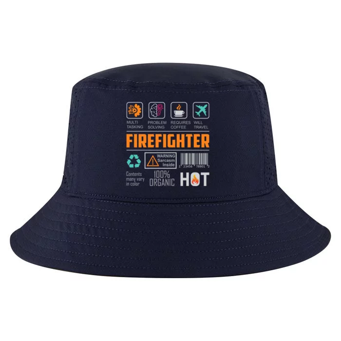 What It Means To Be A Firefighter Cool Comfort Performance Bucket Hat