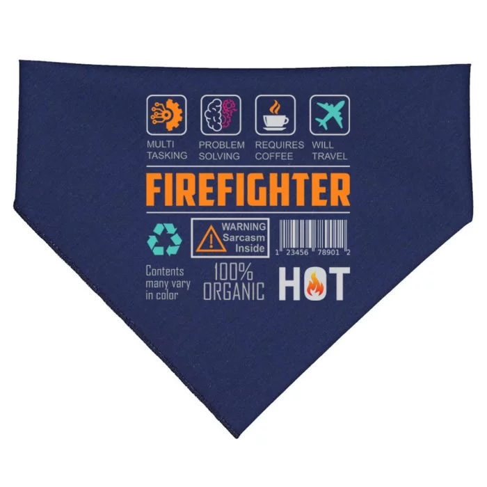 What It Means To Be A Firefighter USA-Made Doggie Bandana