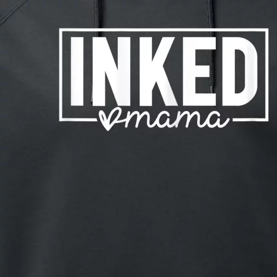 Womens Inked Mama Performance Fleece Hoodie