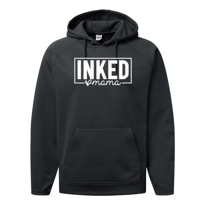 Womens Inked Mama Performance Fleece Hoodie