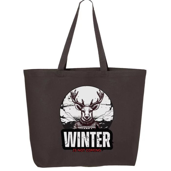 Winter Is Not Coming Sunshine Summer Graphic Fashion Funny 25L Jumbo Tote