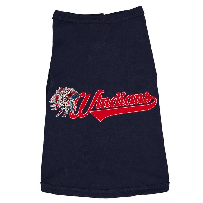 Windians Cleveland 22 Win Streak Baseball Doggie Tank