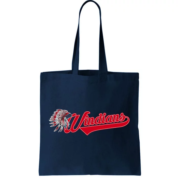 Windians Cleveland 22 Win Streak Baseball Tote Bag