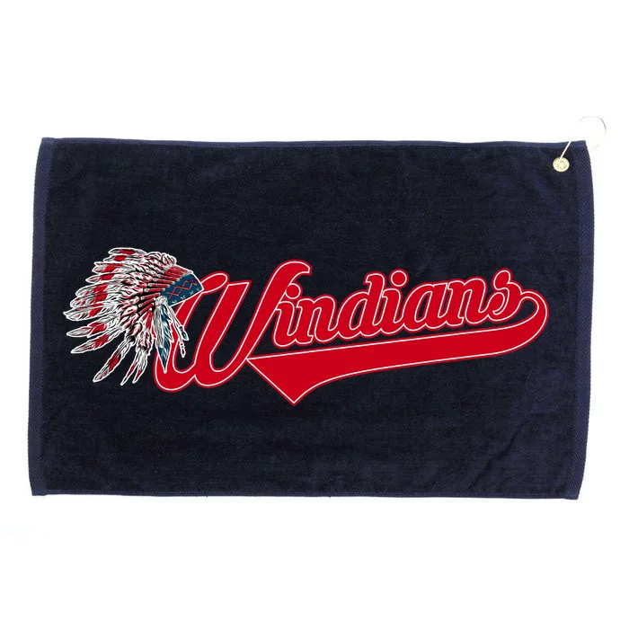 Windians Cleveland 22 Win Streak Baseball Grommeted Golf Towel