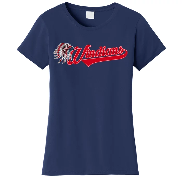 Windians Cleveland 22 Win Streak Baseball Women's T-Shirt