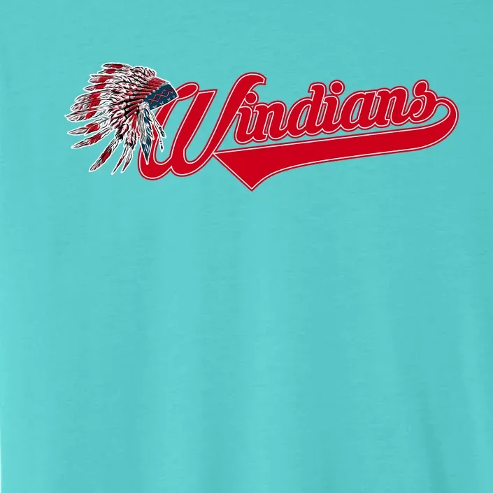 Windians Cleveland 22 Win Streak Baseball ChromaSoft Performance T-Shirt