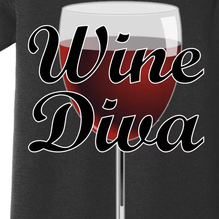 Wine Diva Baby Bodysuit