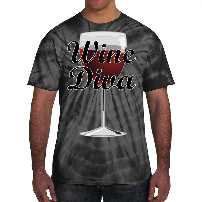 Wine Diva Tie-Dye T-Shirt