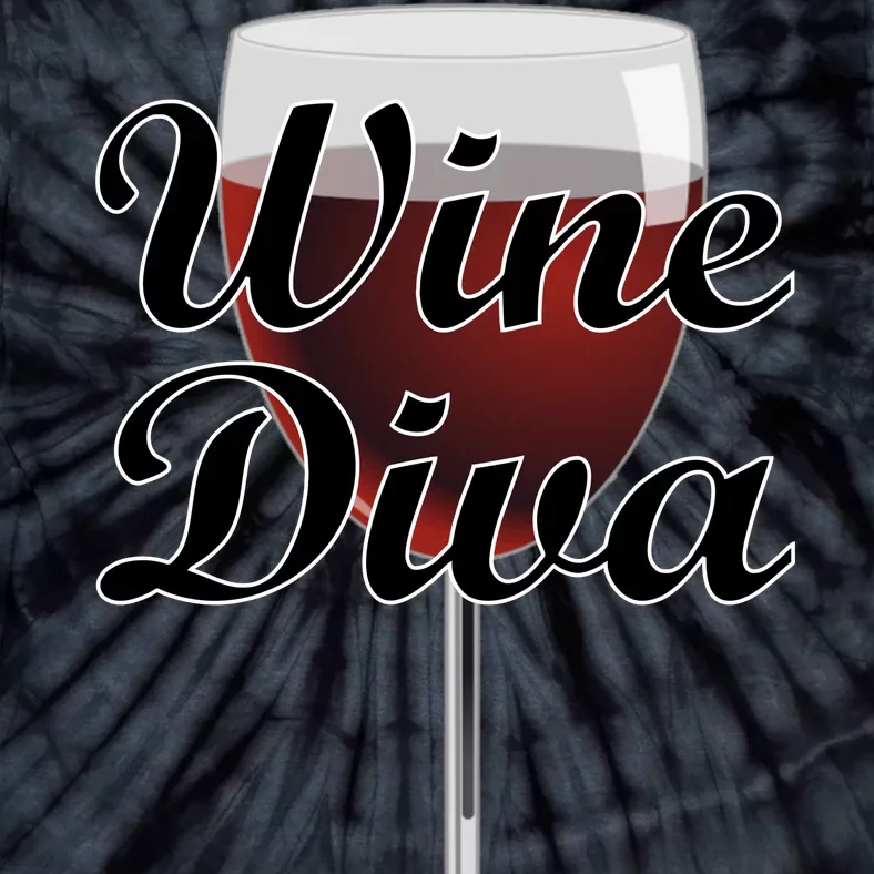 Wine Diva Tie-Dye T-Shirt