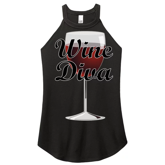 Wine Diva Women’s Perfect Tri Rocker Tank