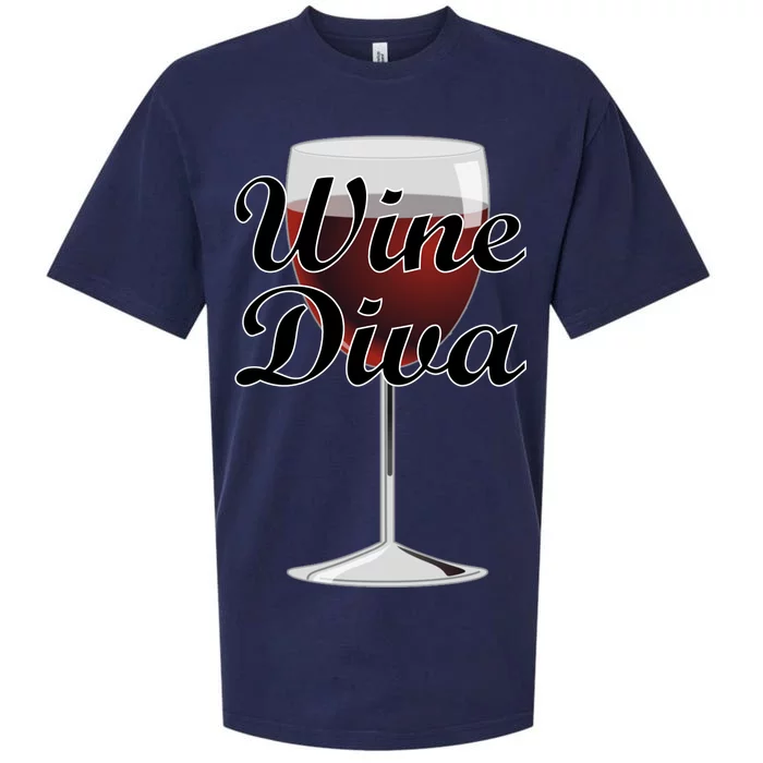 Wine Diva Sueded Cloud Jersey T-Shirt