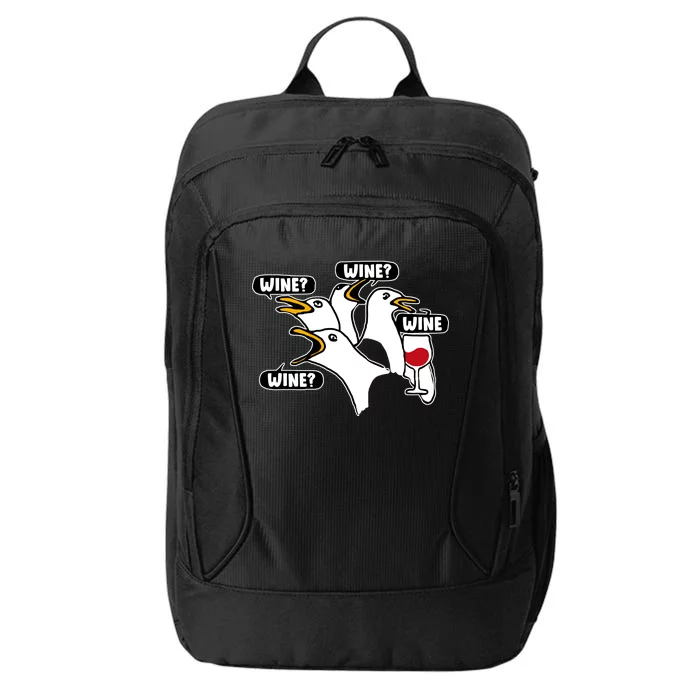 Wine Seagulls City Backpack