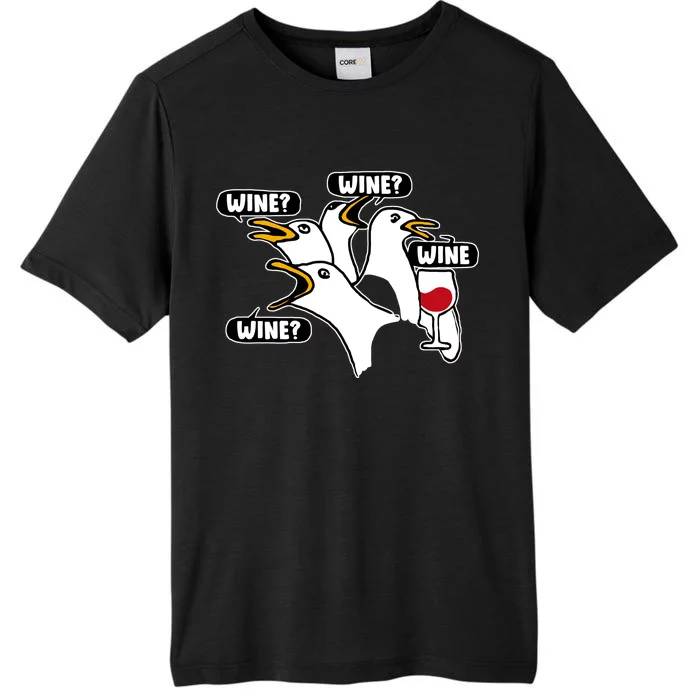 Wine Seagulls ChromaSoft Performance T-Shirt