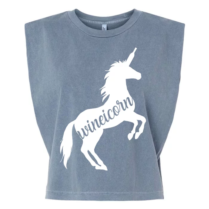 Wineicorn Garment-Dyed Women's Muscle Tee