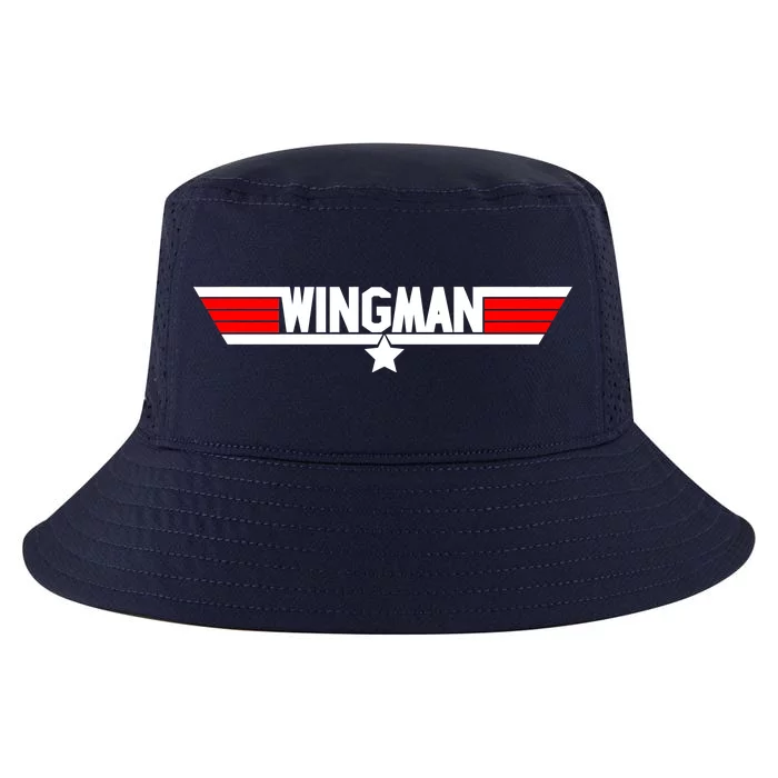 Wingman Logo Cool Comfort Performance Bucket Hat