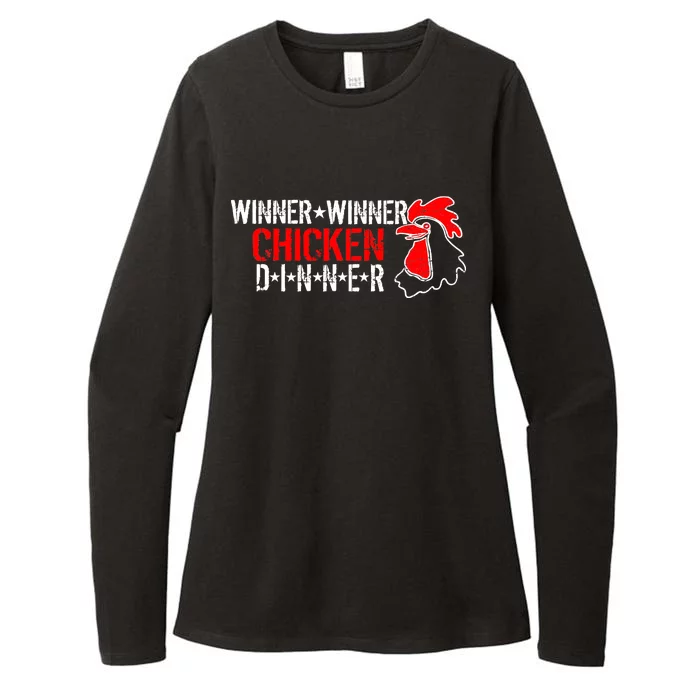 Winner Winner Chicken Dinner Womens CVC Long Sleeve Shirt