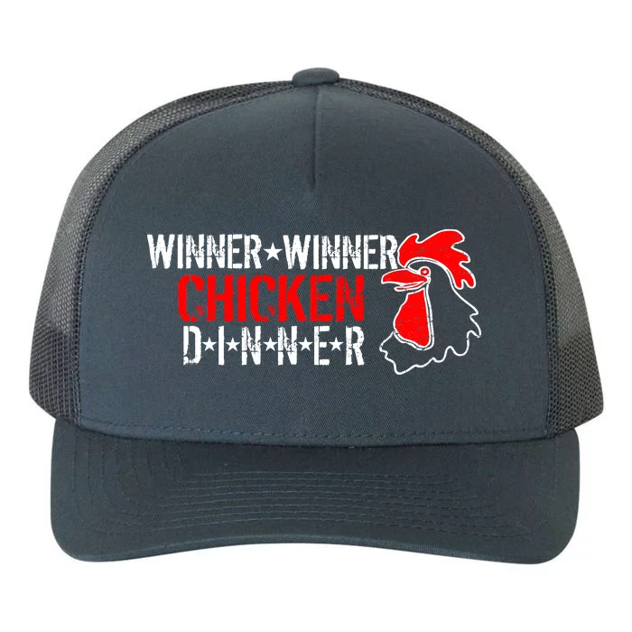 Winner Winner Chicken Dinner Yupoong Adult 5-Panel Trucker Hat