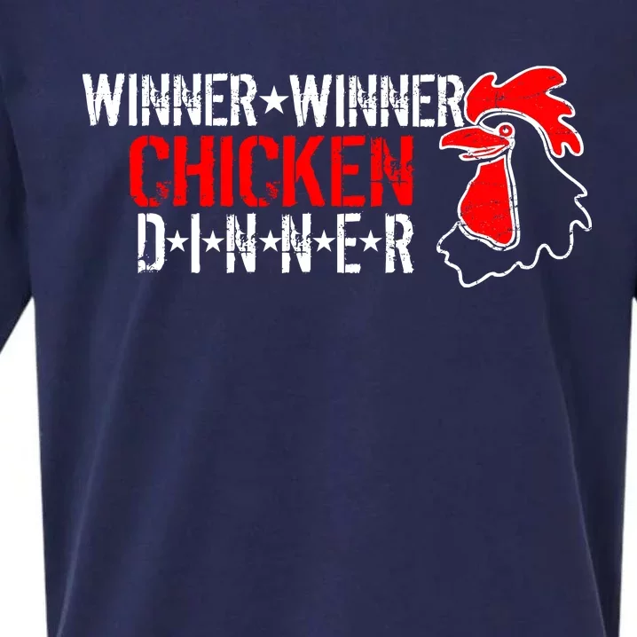 Winner Winner Chicken Dinner Sueded Cloud Jersey T-Shirt