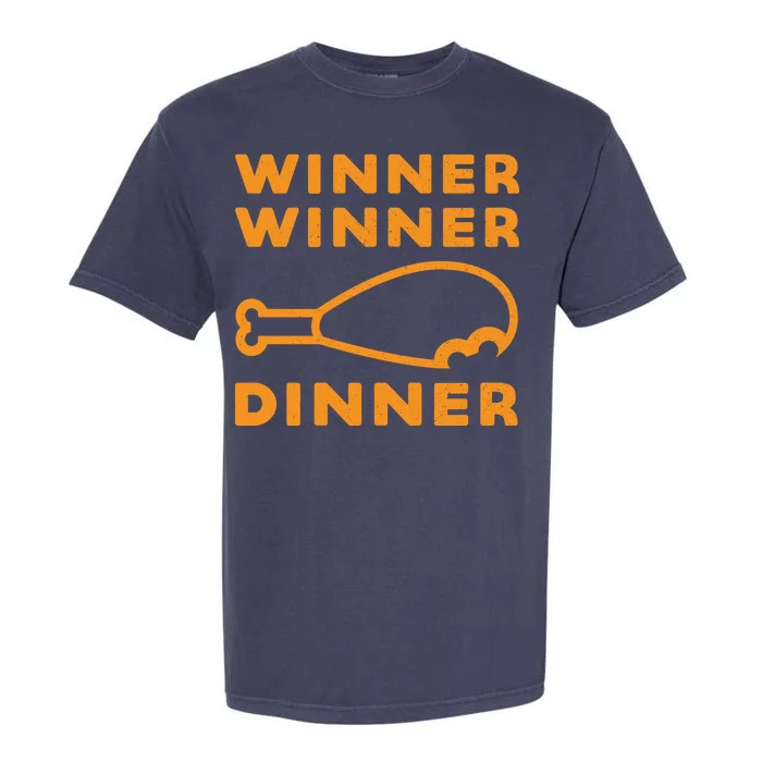 Winner Winner Chicken Dinner Funny Gaming Garment-Dyed Heavyweight T-Shirt