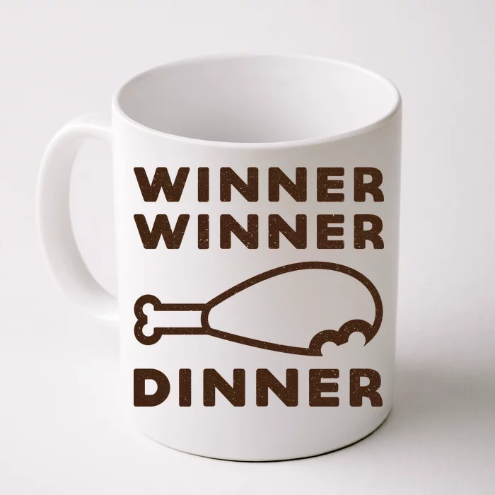 Winner Winner Chicken Dinner Funny Gaming Front & Back Coffee Mug