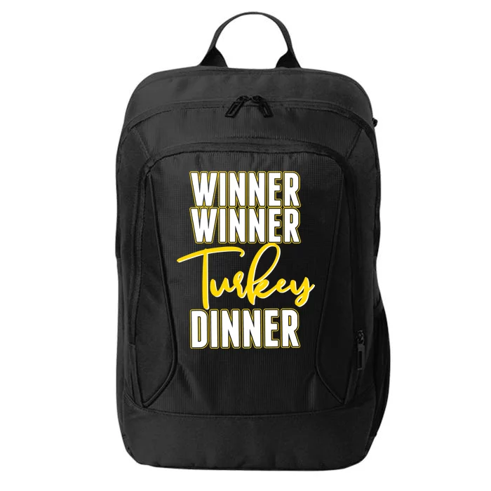 Winner Winner Turkey Dinner City Backpack