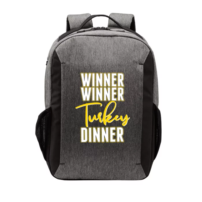 Winner Winner Turkey Dinner Vector Backpack