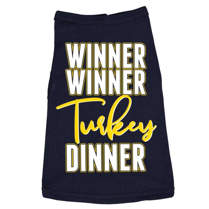 Winner Winner Turkey Dinner Doggie Tank