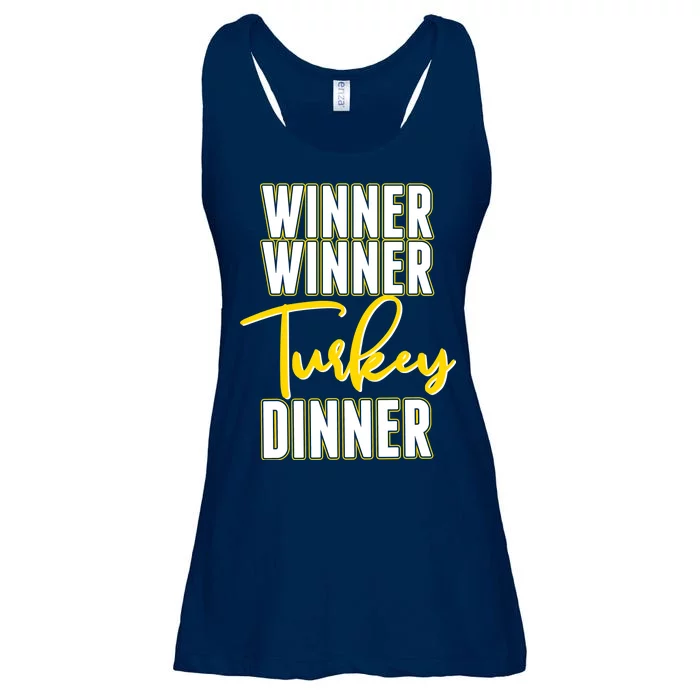 Winner Winner Turkey Dinner Ladies Essential Flowy Tank