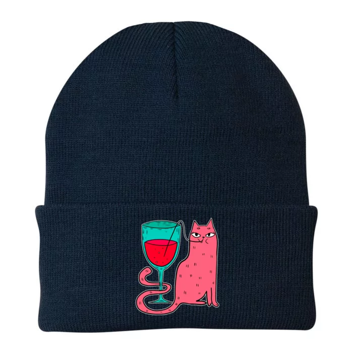 Wino Kitty Knit Cap Winter Beanie