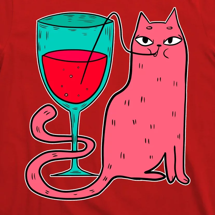 Wino Kitty T-Shirt